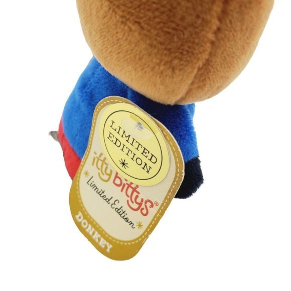 Hallmark Itty Bittys Patriotic Donkey Plush‎ Stuffed Animal Limited Edition Toy - Picture 3 of 5